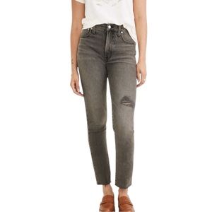 Madewell The Perfect Vintage Jean in Cosner Wash: Knee-Rip Edition - Size 26 NWT